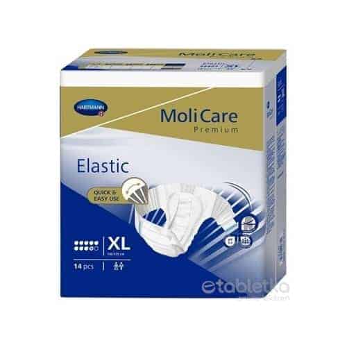 MoliCare Premium Elastic - savosť 9 kvapiek XL 14 ks