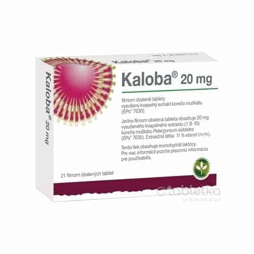 E-shop KALOBA 20 mg 21 tabliet