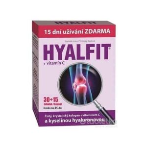 HYALFIT + vitamín C – cps 30+15 zadarmo (45 ks)