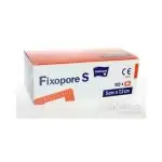 Fixopore S 5cm x 7,2cm, sterilná náplasť s absorpčným vankúšikom, 100 ks