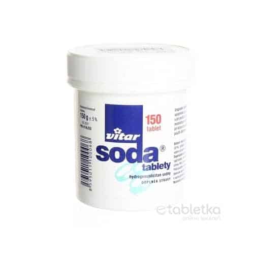 VITAR sóda tablety hydrogénuhličitan sodný 150 tbl
