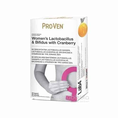 E-shop PRO-VEN Women’s Lactobacilus & Bifidus cps with Cranberry 1x30 ks