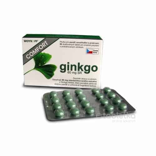 E-shop ginkgo COMFORT 60 mg SR - Woykoff 60 tbl