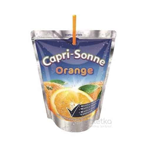 Capri-Sonne Orange pasterizovaný ovocný nápoj 250 ml