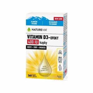 SWISS NATUREVIA VITAMÍN D3-EFEKT 400 I.U. 1×10,8 ml