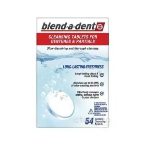 blend-a-dent ČISTIACE TABLETY 1×54 ks