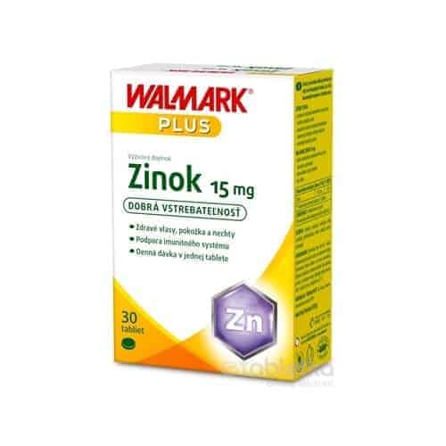 WALMARK Zinok 15 mg x 30 tbl.