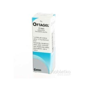 OFTAGEL 2,5 mg/g 1×10 g