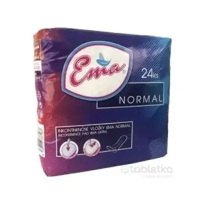Ema Normal vložky inkontinenčné, pre ženy 1×24 ks