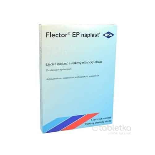 Flector EP liečivá náplasť 5 kusov