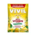 VIVIL BONBONS MULTIVITAMÍN drops s príchuťou citrónu a medovky, bez cukru 60 g