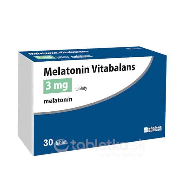 Melatonin Vitabalans 3 mg tablety tbl 1×30 ks