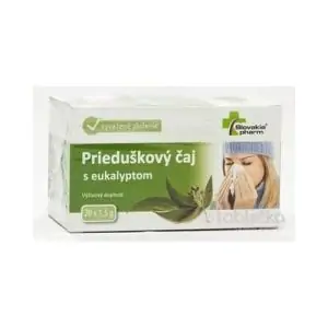 Slovakiapharm Prieduškový čaj s eukalyptom 20×1,5 g