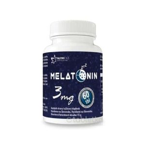 NUTRICIUS Melatonín 3 mg 1x60ks