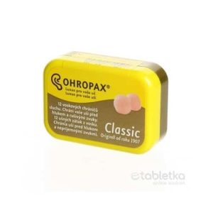 OHROPAX CLASSIC Ušné vložky v krabičke 1×12 ks
