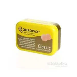 OHROPAX CLASSIC Ušné vložky v krabičke 1×12 ks