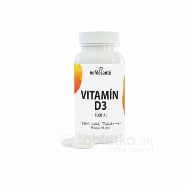 Nefdesanté Vitamín D3 1000 I.U. 90cps