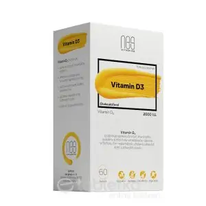 nesVITAMINS Vitamin D3 2000 I.U. cps 1×60 ks