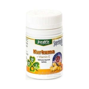 JutaVit Kurkuma + Vitamín E – 60 tabliet