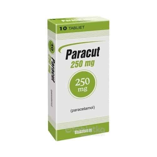 Paracut 250 mg tbl (blis.Al/PVC) 1x10 ks