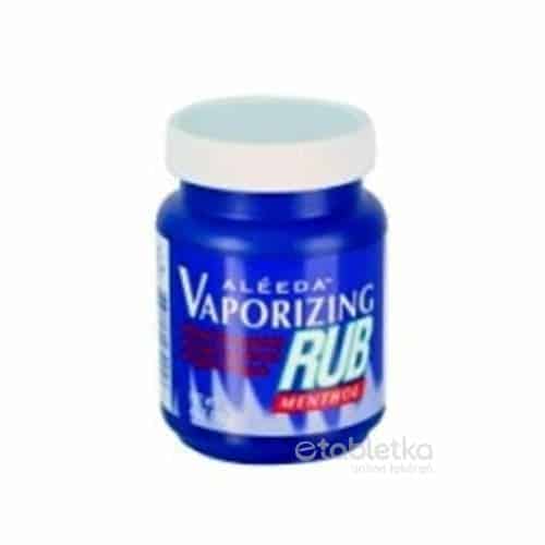 Aléeda Vaporizing Rub Menthol masážny balzam 150 ml
