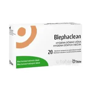 Blephaclean sterilné obrúsky 20ks