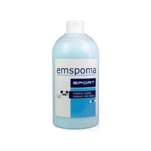 EMSPOMA Chladivá – modrá M masážna emulzia 1000 ml