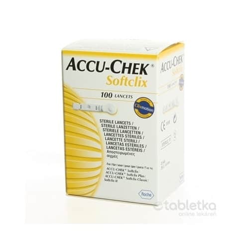 ACCU-CHEK Softclix Lancet 1x100ks