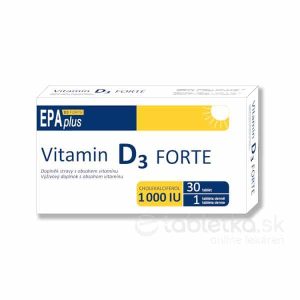 ALFA VITA Vitamin D3 FORTE 1000 I.U. 30 tabliet