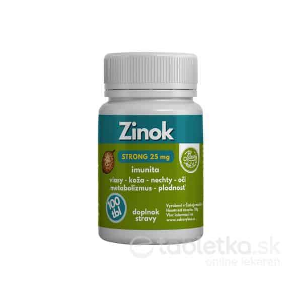 E-shop ZINOK STRONG 25mg 100tbl MEDICAL
