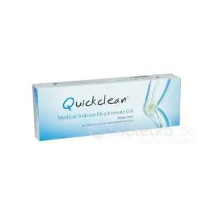 Quickclean 60 mg/3 ml gél s hyaluronátom sodným