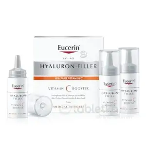 Eucerin Hyaluron-Filler + 3xEFFECT Vitamín C booster 3x8ml