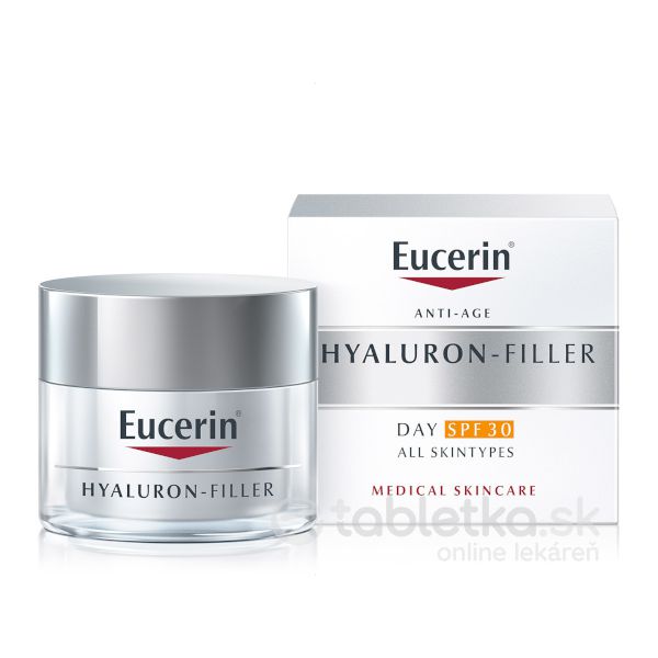 Eucerin Hyaluron-Filler + 3xEFFECT Denný krém proti vráskam s SPF30 50ml