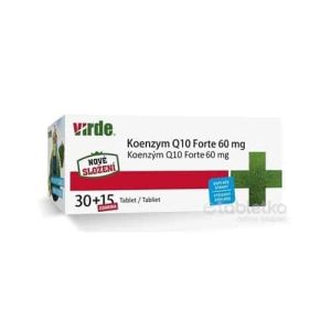 VIRDE KOENZYM Q10 Forte 60 mg (30+15 zdarma) 45 tbl