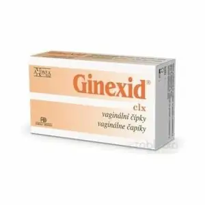 GINEXID vaginálne čapíky 10×2 g