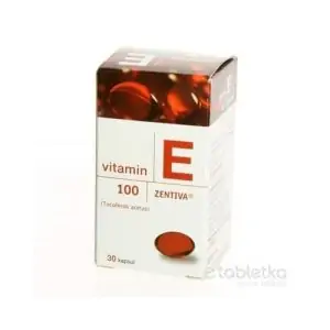 VITAMIN E 100-ZENTIVA 30 cps