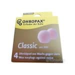 OHROPAX CLASSIC Ušné vložky voskové, jednorazové, v krabičke 1x4 ks
