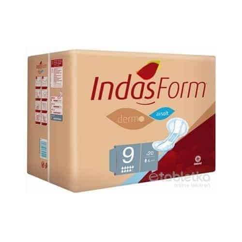 IndasForm 9 L plienky vkladacie anatomické - 20 ks