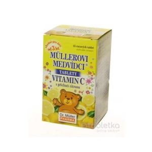 MÜLLEROVE medvedíky – vitamín C 45 ks