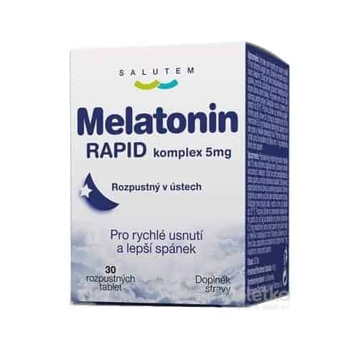 E-shop Melatonin RAPID komplex 5mg SALUTEM 30 ks