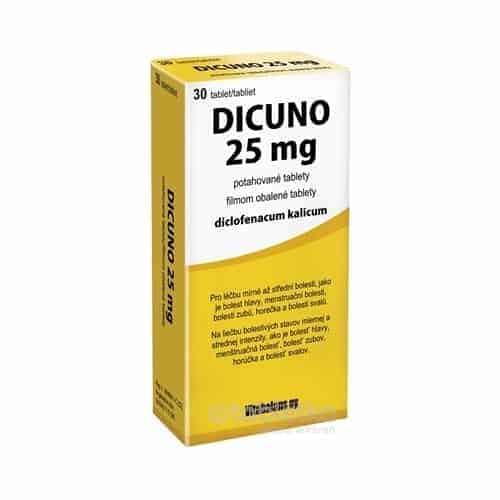 E-shop DICUNO 25 mg filmom obalené tablety 30tblx25mg