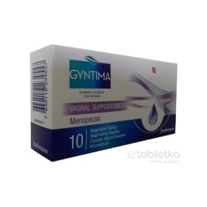 Fytofontana GYNTIMA Menopausa Vaginálne čapíky 10 ks