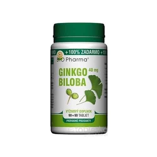 E-shop BIO Pharma Ginkgo biloba 40 mg 90+90tbl
