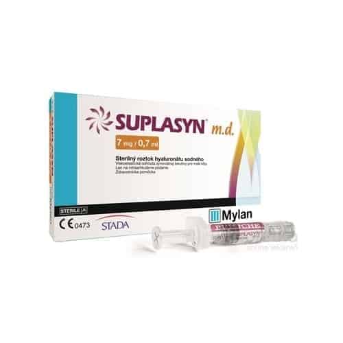 SUPLASYN m.d. sterilný roztok hyaluronátu sodného 7 mg/0,7 ml, 1×0,7 ml