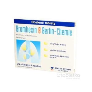 Bromhexin 8 Berlin-Chemie 25 tabliet