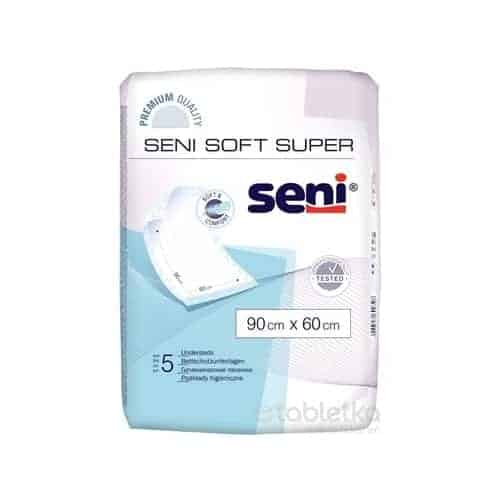E-shop Seni SOFT SUPER NEW podložky, 90x60 cm, 5 ks
