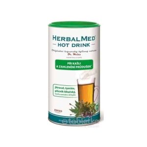 HERBALMED HOT DRINK kašeľ a priedušky-Dr.Weiss (skorocel, tymián, pľucnik) 180 g