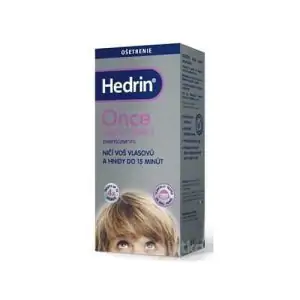 HEDRIN ONCE SPRAY GEL proti všiam a hnidám 100 ml