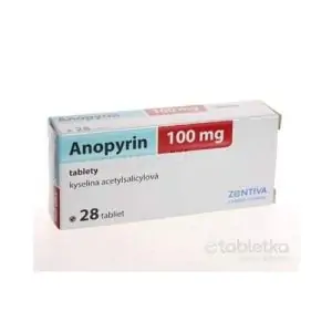 Anopyrin 100mg 28 tabliet