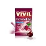 VIVIL BONBONS CREME LIFE CLASSIC drops s višňovo-smotanovou príchuťou, bez cukru 110 g